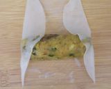 A picture of step 4 of Rice paper bullet samosa.