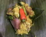 Foto langkah ke 4 dari resep Pepes Telur Ikan Patin.
