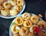 A picture of step 1 of Mumbai famous street food Instant Dahi puri chaat.
