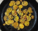 A picture of step 4 of Potato fry (Batata chya Kaachrya).