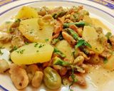 Foto del paso 8 de la receta Porciones de chuleta de cerdo con patatas y verduras