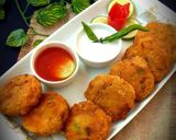 চিংড়ির পুর ভরা চপ রেসিপির ধাপ 9 ছবি