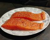 A picture of step 1 of Daily Pan Fried Salmon.