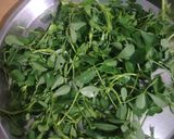 A picture of step 1 of Meethi Lachhaparatha.