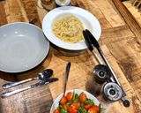 A picture of step 6 of 15 minute Zucchini / courgette pasta.