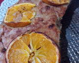 Foto del paso 3 de la receta: Bizcochuelo de naranja con harina integral y un poco de harina común