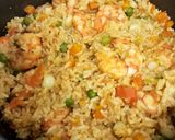 Foto del paso 3 de la receta: Arroz Integral con Langostinos