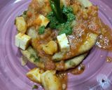 A picture of step 10 of Matar kachori with aloo sabzi.