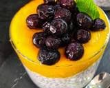 Foto del paso 2 de la receta: Pudin de Chía con mango y arándanos