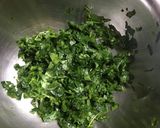 A picture of step 2 of Methi Paratha.