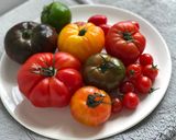 A picture of step 2 of Tomato Tasting Caprese.