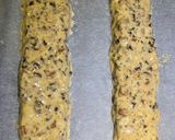 Φωτογραφία βήματος 4 της συνταγής Biscotti με αμύγδαλα και μαύρη σοκολάτα