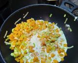 Une image de l'étape 4 de Spaghetti butternut et bleu.