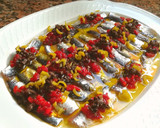 Foto del paso 11 de la receta: Sardinas marinadas, y mermelada de piquillos