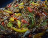A picture of step 10 of Beef stir fry.