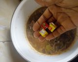 A picture of step 6 of Smoked fish pp soup.
