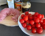 Une image de l'étape 1 de 😜 Filet mignon à la moutarde et aux tomates.
