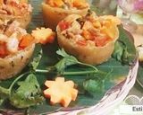 Foto langkah ke 12 dari resep 🍄🍄Cup Singkong Isi Ayam.