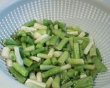 Foto del paso 1 de la receta Solomillo de cerdo con ajos tiernos