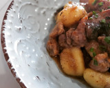 Foto del paso 6 de la receta: Gnocchis con salchichas y salsa de champiñones