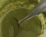 A picture of step 4 of Methi cheese Sandwich.