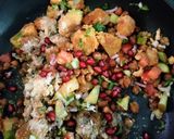 A picture of step 5 of Sweet Potatoes Chatpati.