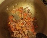 A picture of step 6 of Hispanic Three Beans Soup.
