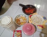 Foto langkah ke 1 dari resep Seblak makroni kerupuk+toge.