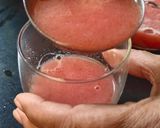 A picture of step 5 of Lemon tomato juice.