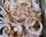 A picture of step 2 of Onion Rings🧅🧅.