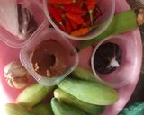 Foto langkah ke 1 dari resep Rujak petis.