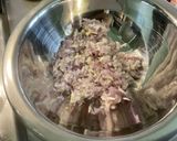 A picture of step 4 of Chicken Marinated with Two Mustards, Potatoes, and Spices.
