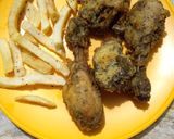 A picture of step 7 of Jali Wali Chicken.