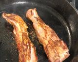 A picture of step 4 of Curried lamb neck, roast Jerusalem artichokes and garlic broccoli.