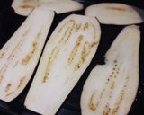 A picture of step 3 of Lighter Eggplant Parmigiana with Meat Sauce (Grilled Eggplant).