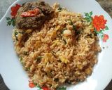 Foto langkah ke 5 dari resep Nasi Goreng poll pedasnyaaa💜.