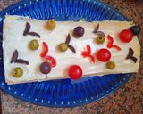 Foto del paso 5 de la receta: Pionono de Atún, lechuga, cherry, aceitunas y huevo.🤗💖💕🙂😊💖🤗💕🙂😉😊🤗