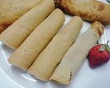 صورة لخطوة 6 من وصفة 🥞🍓تورتيلا حلو (للكيتو دايت)🍓