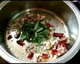 A picture of step 2 of Coconut rice.