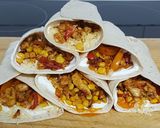 A picture of step 6 of Chicken Fajitas with Yogurt and Cheese.