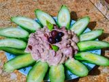 جبنه قديمه بالطحينه مع القته(القثاء)