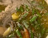 Tárkonyos zöldbableves recept fázis 3 fotója