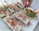Foto del paso 8 de la receta: Rollitos de pavo con guacamole casero de frutos secos