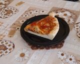 Gombás, kolbászos pizza recept fázis 6 fotója
