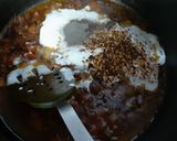 A picture of step 2 of Spicy Macaroni with Chicken franksn Shimla Mirch.