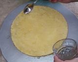 A picture of step 1 of Fresh cocktail cake.
