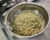 A picture of step 11 of Crozets with Tuna, Red Onion, and Mascarpone Gorgonzola Blend.