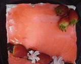 صورة لخطوة 5 من وصفة كيكة بالفراولة يمي يمي 🍓