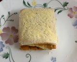 A picture of step 7 of Grilled Cheesy Chicken Sausage Egg Omelette Sandwich.