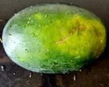 A picture of step 1 of Watermelon Mojito.